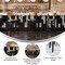 Flash Furniture Gray Vinyl Seat Barstool with Natural Wood Back XU-DG6V6GYV-NAT-GG - alternate 9